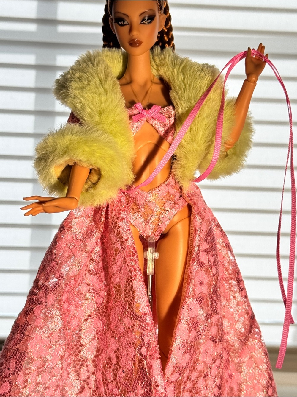 Fashion Royalty Popular Fashion Royalty Monogram robe & one piece only *read*
